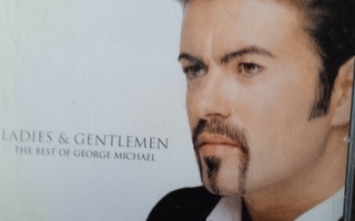 2 CD- LEVYÄ: THE BEST OF GEORGE MICHAEL : LADIES & GENTLEMEN