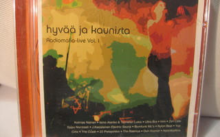 Various: Hyvää ja kaunista(Radiomafia-live Vol. 1) CD.