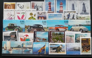 ÅLAND / AHVENANMAA postimerkkejä EURO * 29 kpl