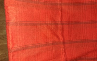 Punainen retro kangas