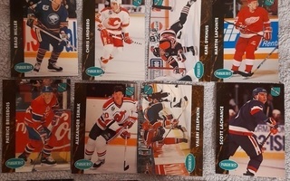 NHL 91/92 Parkhurst kortteja 16kpl.  Trading Cards
