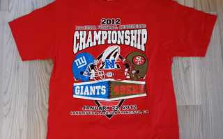 Giants vs. 49ers NFL t-paita USA jersey t-shirt jefu