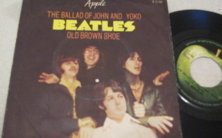 The Beatles ballad of john and yoko 7 45 Tanska 1969