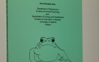 Ann-Christine Aho : The visual performance of frogs and t...