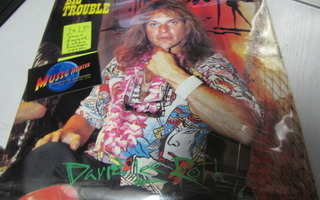 DAVID LEE ROTH - BIG TROUBLE / ELEPHANT GUN 2 X LP