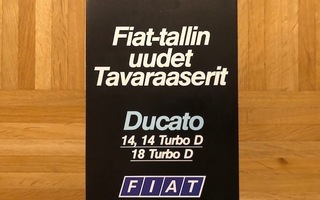 Esite Fiat Ducato 14, 14 Turbo Diesel, 18 Turbo Diesel 1986