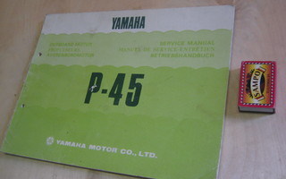 Huoltokirja Yamaha P-45