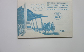 1952 Olympia vihko **