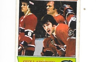 1975-76 OPC #293 Guy Lapointe Montreal Canadiens
