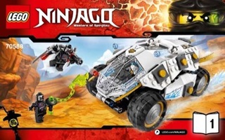Lego 70588 Titanium Ninja Tumbler ( Ninjago ) 2016