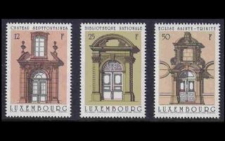 Luxemburg 1204-6 ** Klassiset portaalit (1988)