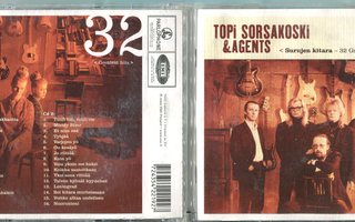 TOPI SORSAKOSKI & AGENTS . 2 CD-LEVYÄ . SURUJEN KITARA