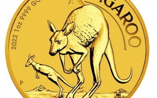 Kultaraha Australian Kangaroo 1 unssi (31.1 grammaa)