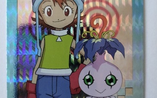 Digimon - Sora & Yokomon holo kortti