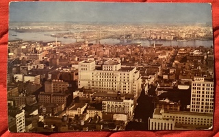 Postikortit USA Philadelphia 1954, postileima Washington