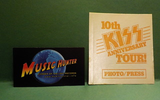 KISS - 10TH ANNIVERSARY TOUR, PHOTO/PRESS BACKSTAGE PASS