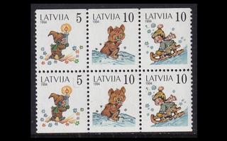 Latvia 386-8DD ** Margarita Staraste (1994)