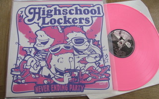 Highschool Lockers Never ending party LP punk uusi pinkki vi