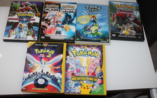 Pokemon dvd elokuvapaketti