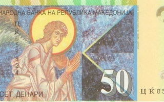 Makedonia 50 denar 2001