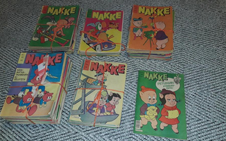 Nakke -lehtiä NOIN 100kpl  1975-82