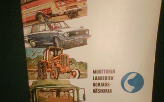 MOOTTORIN LAAKERIEN KORJAUSKÄSIKIRJA ( 1 p. 1973 ) Sis.pk:t