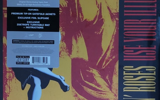 Guns N' Roses - Use Your Illusion I & II BOX *UUSI* Väri LP