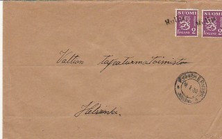 1936, Kirje Postivaunu 6, rivileima Kulju