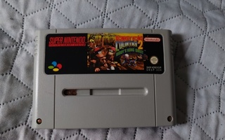 Donkey Kong 2- Diddy's Kong quest SNES PAL