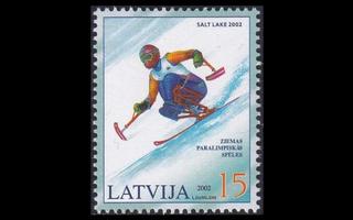 Latvia 566 ** Paraolympialaiset (2002)