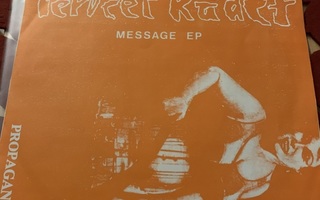 TERVEET KÄDET:  Message EP   * FIN 1991