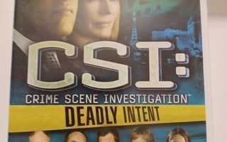 Wii - CSI Crime Scene Investigation Deadly Intent (CIB)