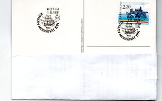 Kotka:  Meripäivät 1991  (erikoisleima 1.8.1991)