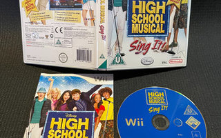 High School Musical - Sing It! Wii - CiB