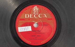 Savikiekko 1949 - Henry Theel - Decca SD 5087