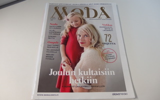 Moda -lehti , nro 8/2012, mm. upea iltalaukku ja pitsibolero