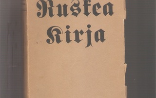 Ruskea kirja : Saksan natsiterrorin hirmuista, nid, 1933,K3