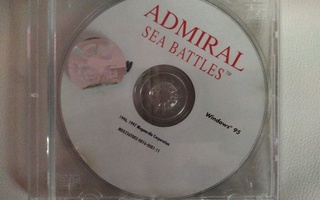 ADMIRAL SEA BATTLES PC CD-ROM