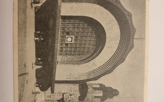 Postikortti Helsinki Rautatieasema  Leimattu 1947