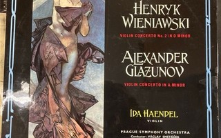 Ida Haendel - Wieniawski / Glazunov (CSK/1968) LP