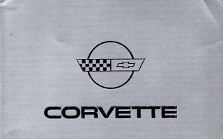 Chevrolet Corvette 1984 -omistajan käsikirja