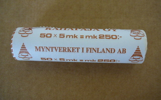 Suomen raharulla 50 x 5 mk kolikkorulla, 2001 Norppavitonen