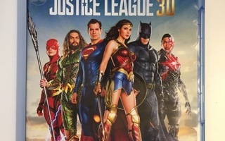 Justice League (Blu-ray 3D + Blu-ray) Ben Affleck (2017)