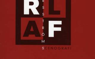 Ralf Forsström  SCENOGRAFI 1963-1998 Fi/Swe.1p UUSI