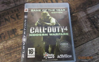 PS3 Call of Duty 4 - Modern Warfare CIB