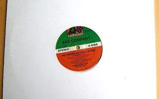 BAD COMPANY  No Smoke Without A Fire 12" promo