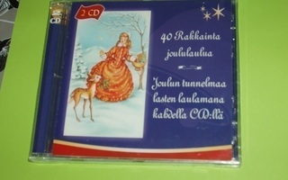 2 X CD 40 Rakkainta Joululaulua (Uusi)