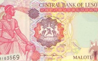 Lesotho 10 maloti 2000