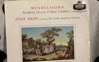 Mendelssohn, Josef Krips Conducting The London Symphony LP