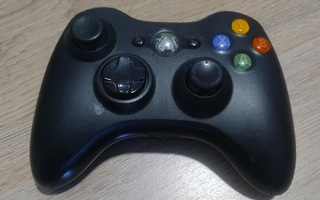 Xbox 360 Langaton ohjain, (Musta, Alkuperäinen)